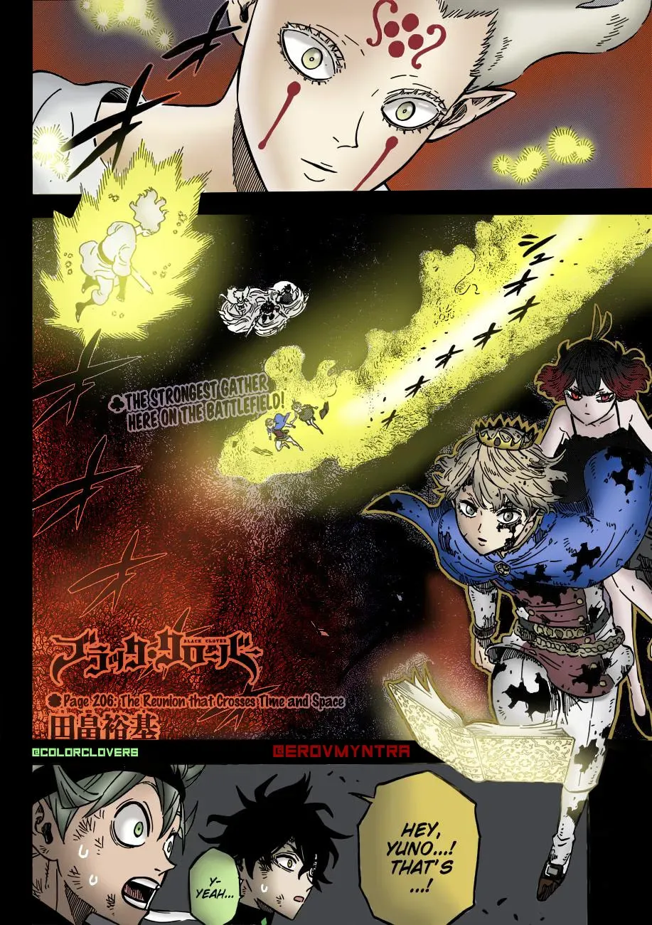 Read Black Clover (Fan Colored) (Colored) chapter 206 image 3 on Lezhin
