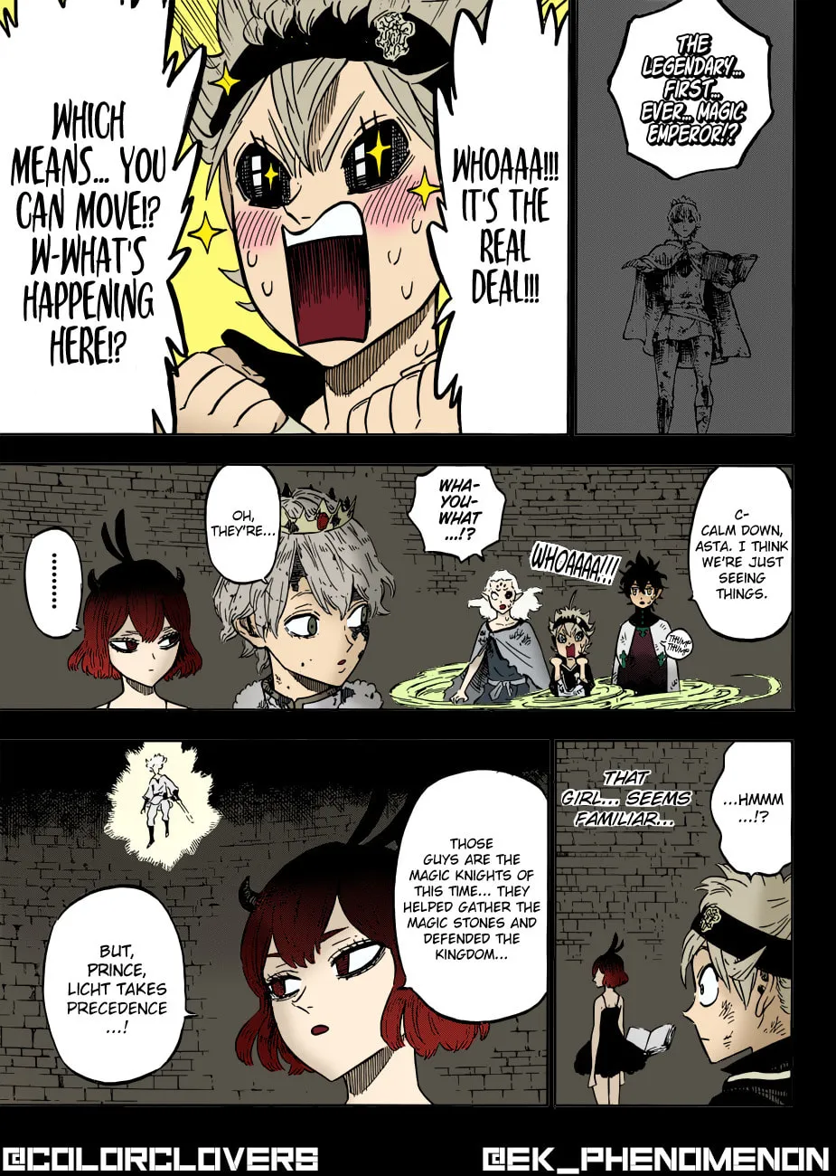 Read Black Clover (Fan Colored) (Colored) chapter 206 image 4 on Lezhin