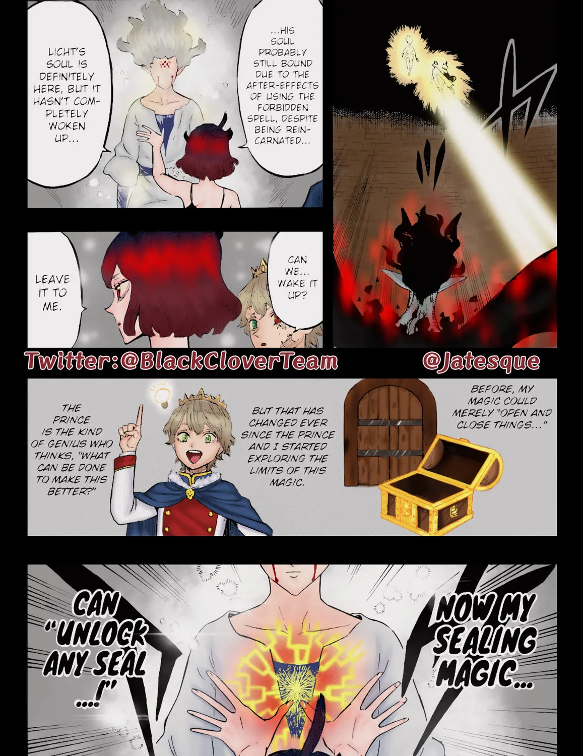 Read Black Clover (Fan Colored) (Colored) chapter 206 image 5 on Lezhin