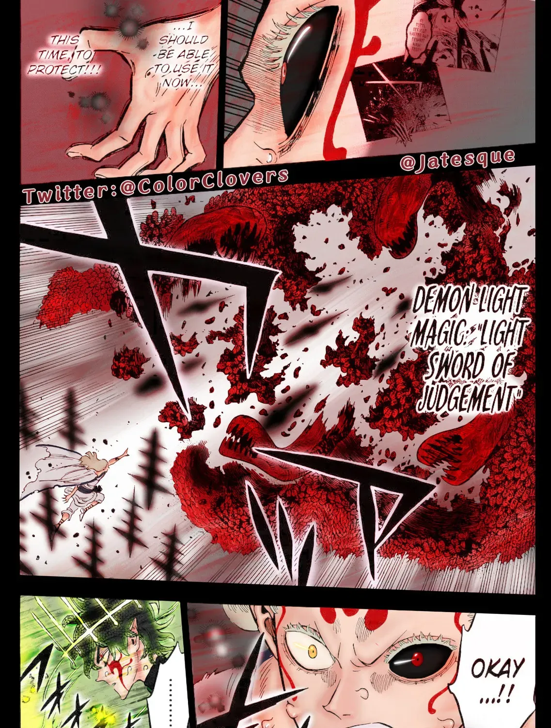 Read Black Clover (Fan Colored) (Colored) chapter 208 image 11 on Lezhin