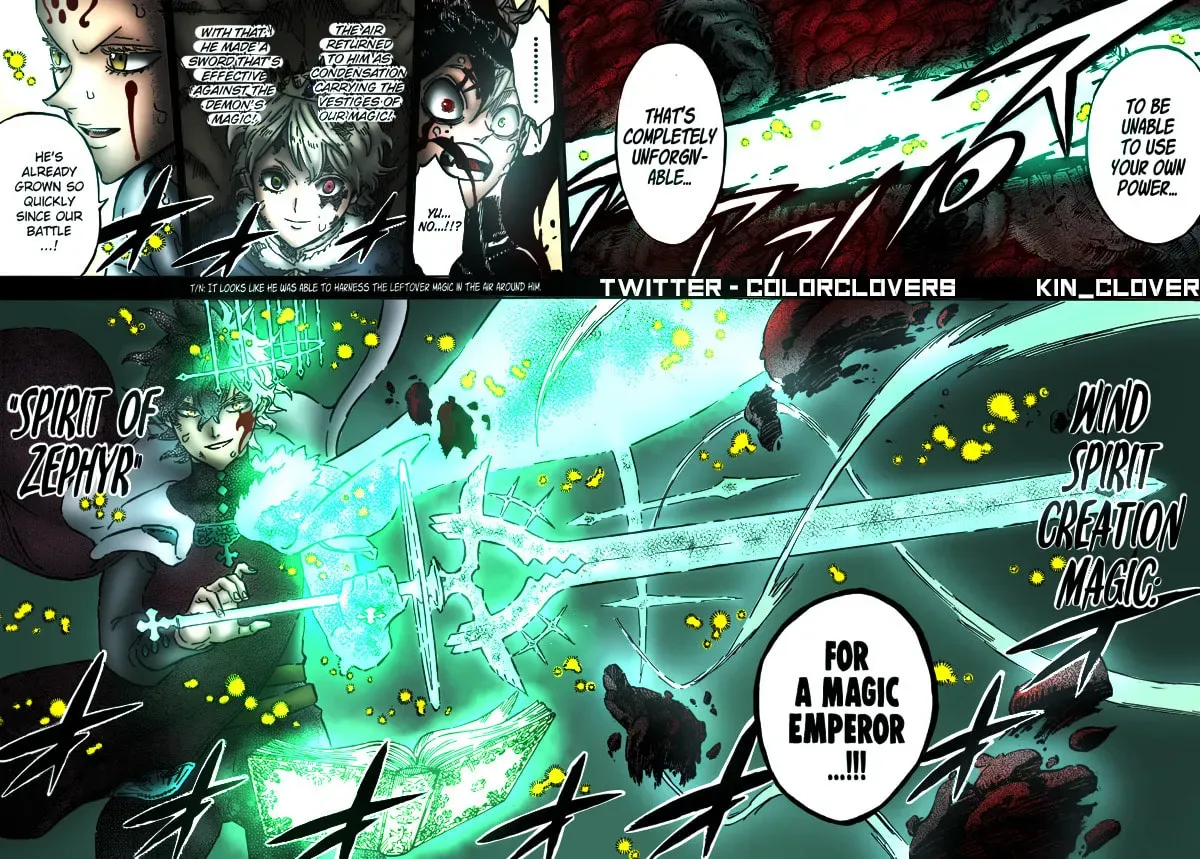 Read Black Clover (Fan Colored) (Colored) chapter 208 image 14 on Lezhin