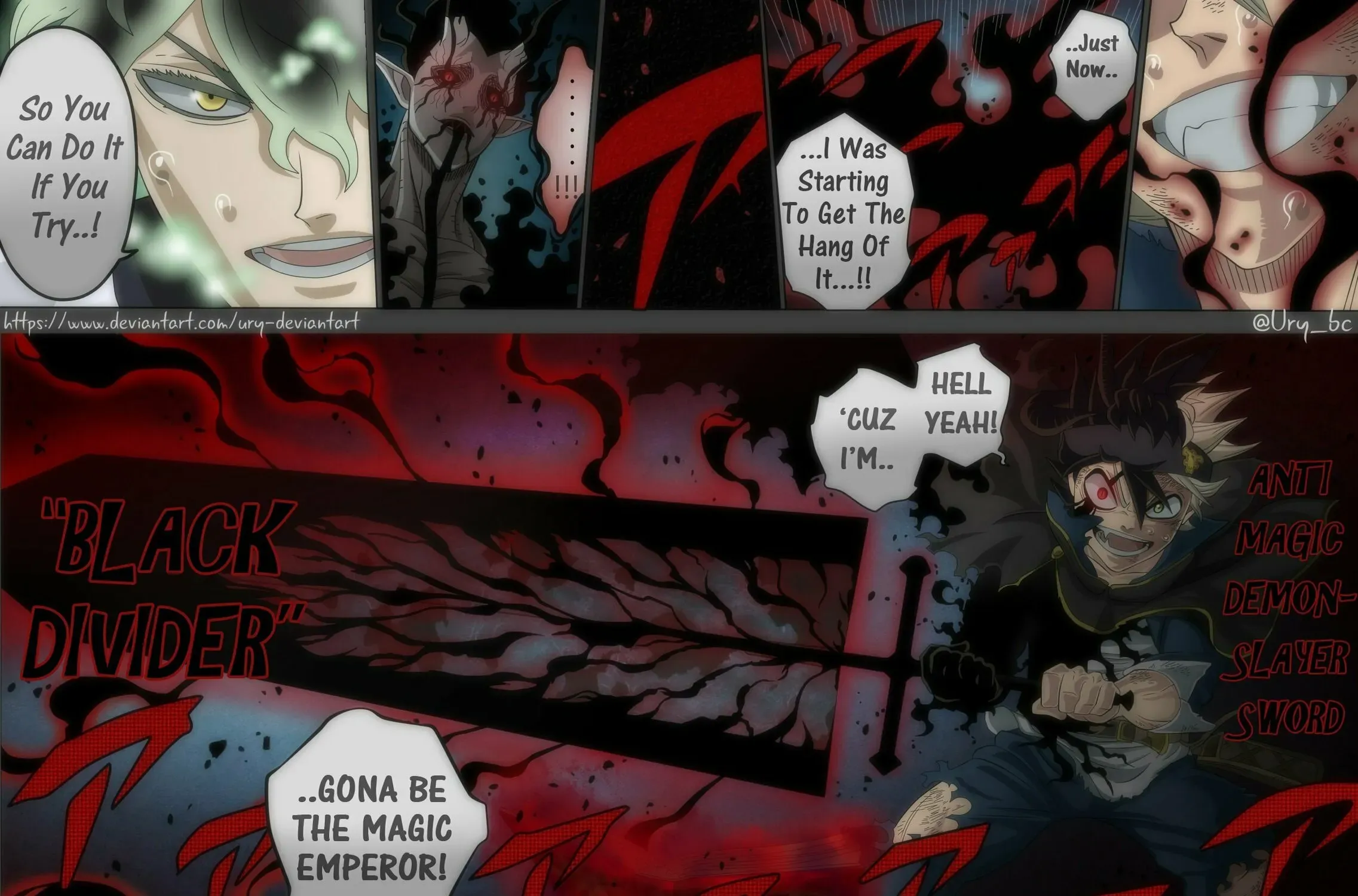 Read Black Clover (Fan Colored) (Colored) chapter 208 image 15 on Lezhin