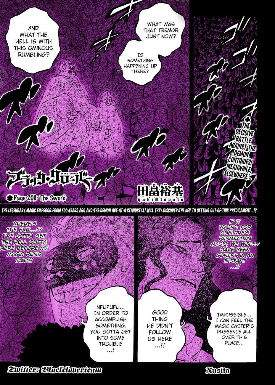 Read Black Clover (Fan Colored) (Colored) chapter 208 image 2 on Lezhin