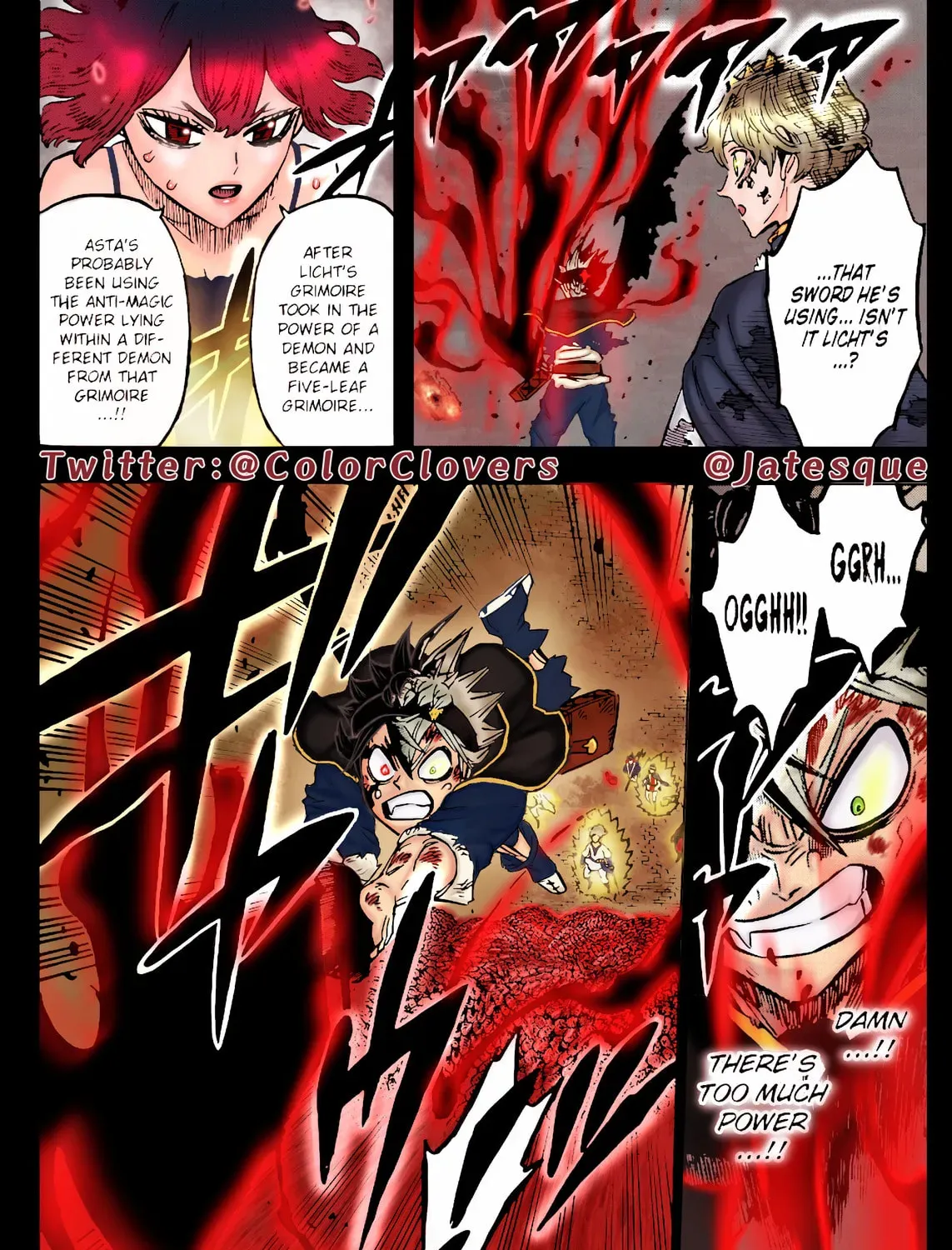 Read Black Clover (Fan Colored) (Colored) chapter 208 image 5 on Lezhin