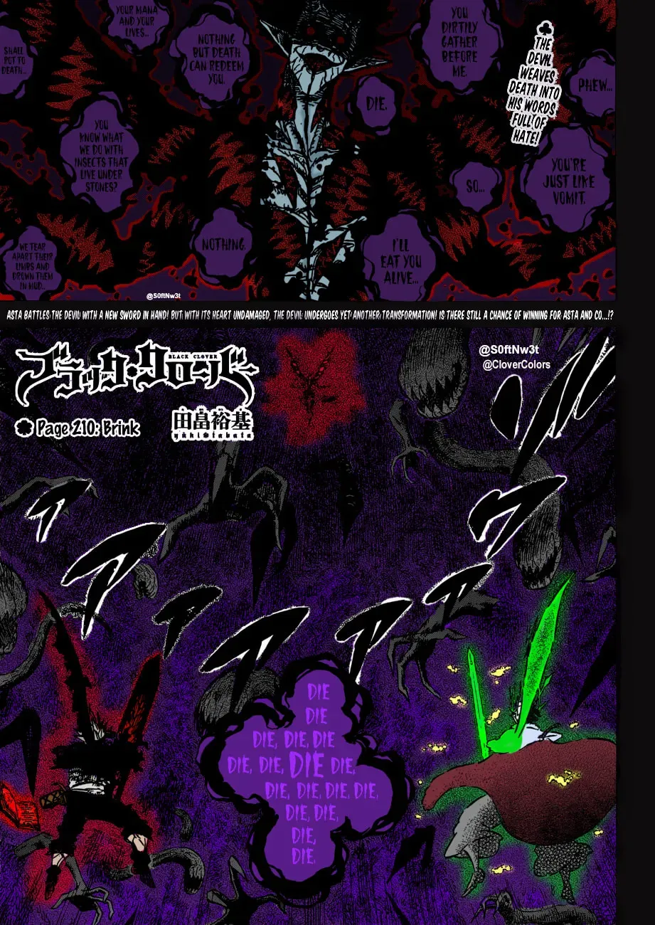 Read Black Clover (Fan Colored) (Colored) chapter 210 image 2 on Lezhin