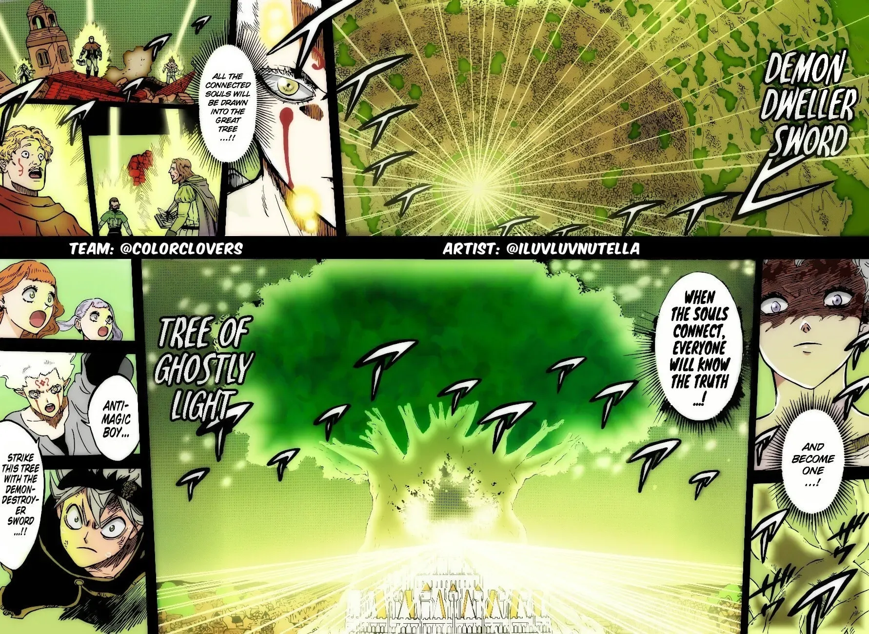 Read Black Clover (Fan Colored) (Colored) chapter 213 image 10 on Lezhin