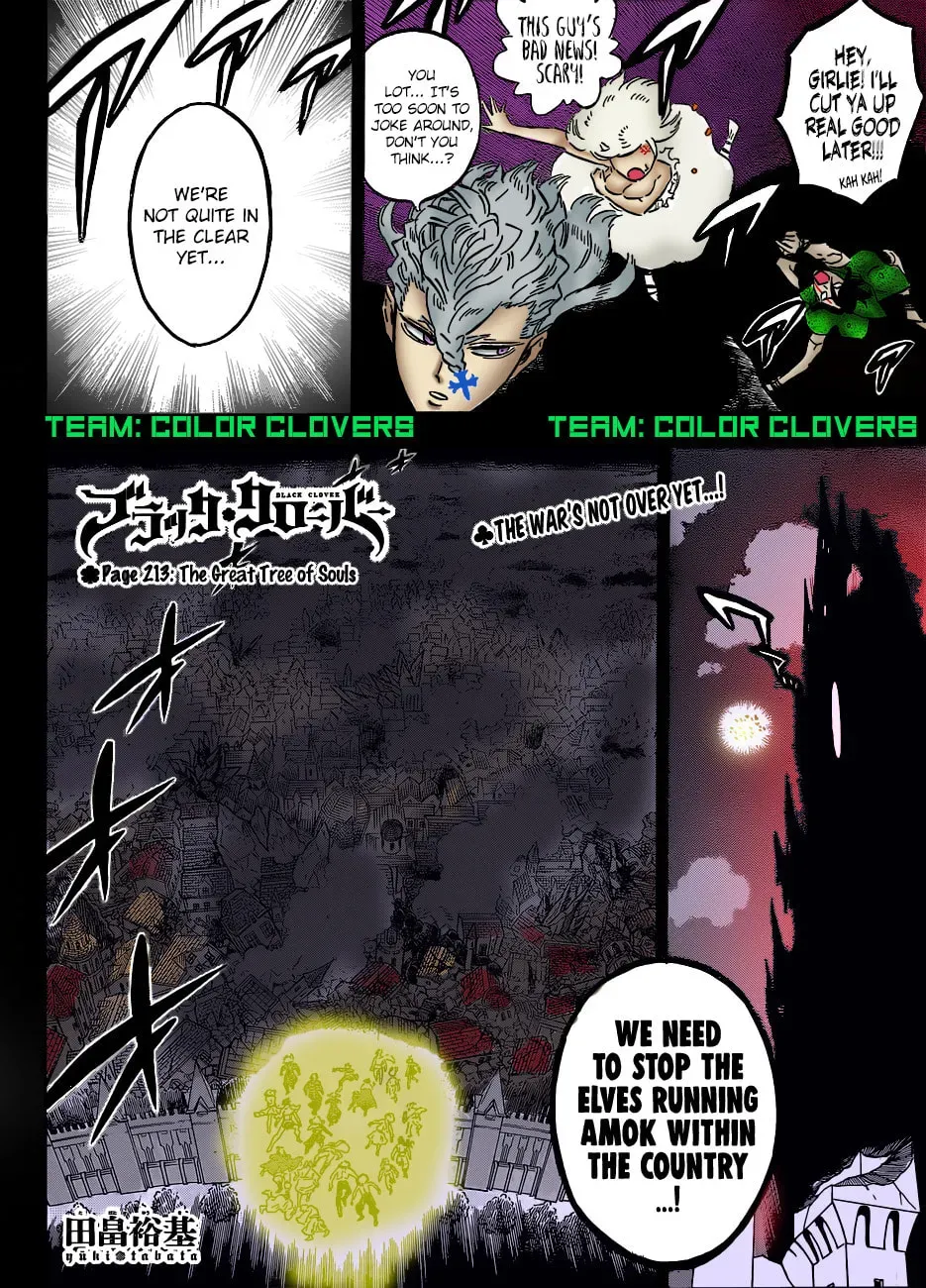Read Black Clover (Fan Colored) (Colored) chapter 213 image 3 on Lezhin