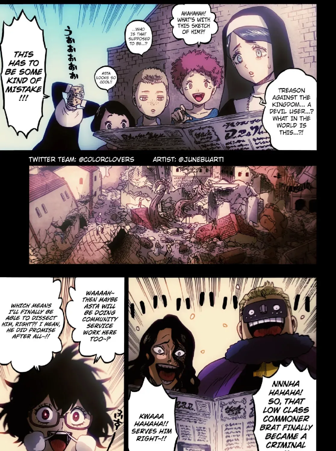 Read Black Clover (Fan Colored) (Colored) chapter 218 image 4 on Lezhin