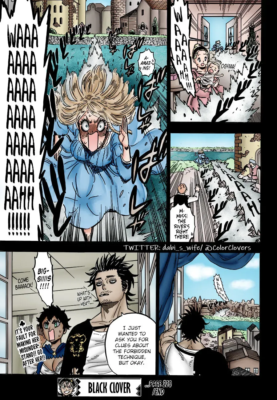 Read Black Clover (Fan Colored) (Colored) chapter 220 image 17 on Lezhin