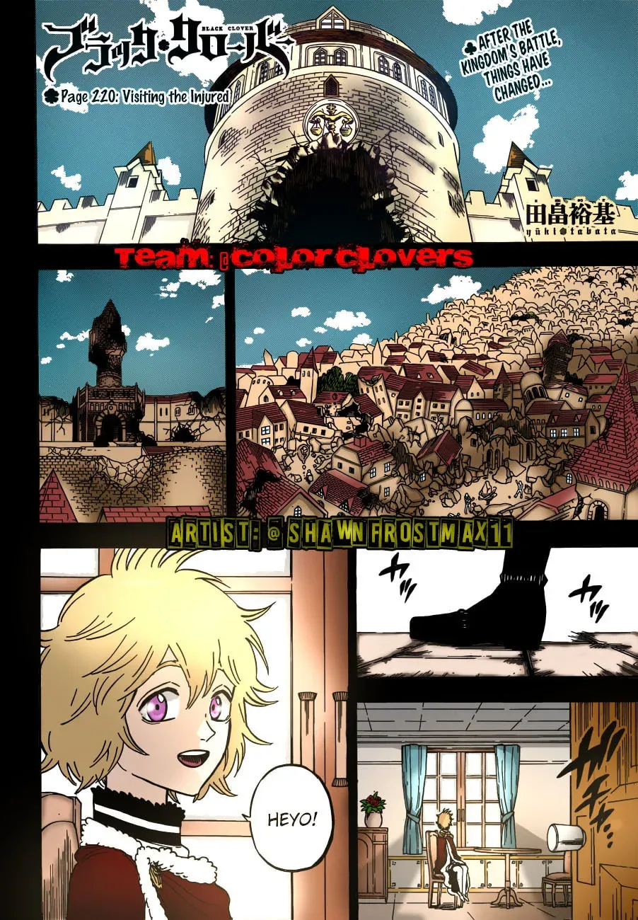 Read Black Clover (Fan Colored) (Colored) chapter 220 image 2 on Lezhin