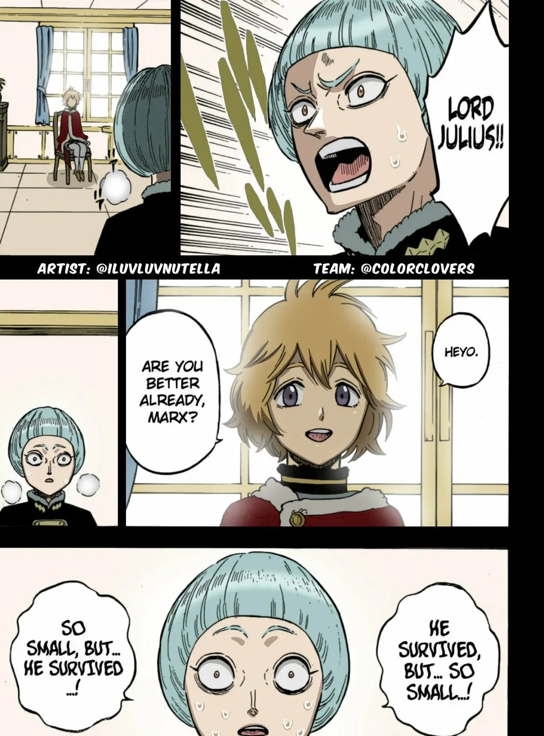 Read Black Clover (Fan Colored) (Colored) chapter 220 image 5 on Lezhin