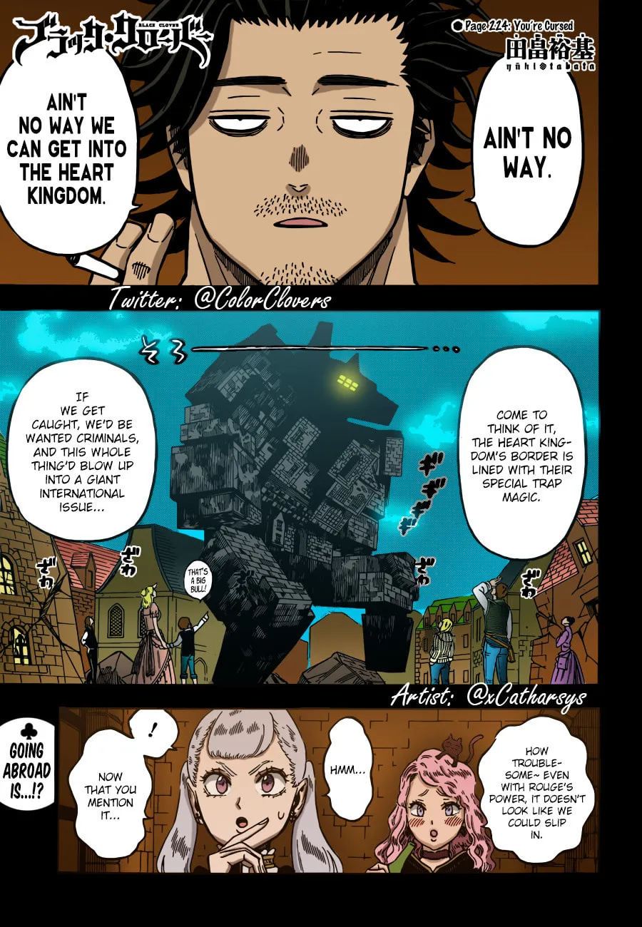 Read Black Clover (Fan Colored) (Colored) chapter 224 image 1 on Lezhin