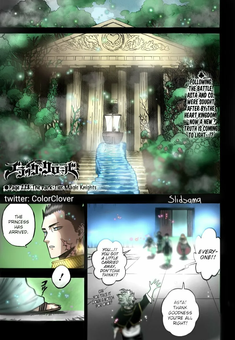 Read Black Clover (Fan Colored) (Colored) chapter 228 image 2 on Lezhin