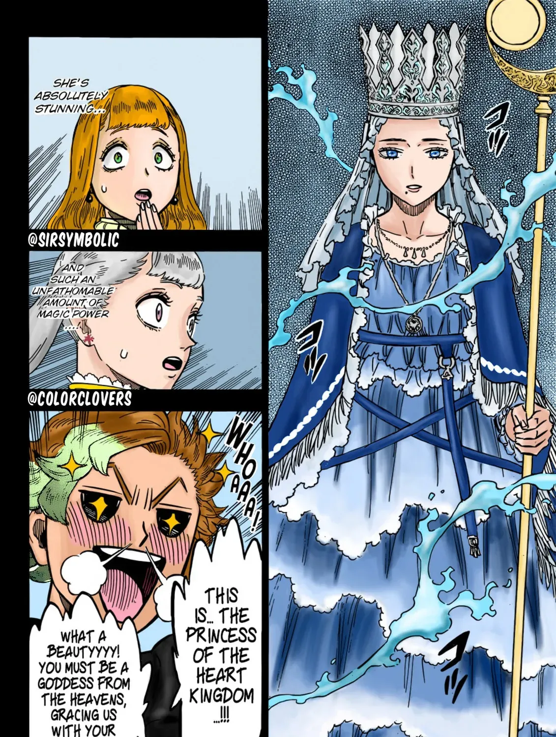 Read Black Clover (Fan Colored) (Colored) chapter 228 image 3 on Lezhin