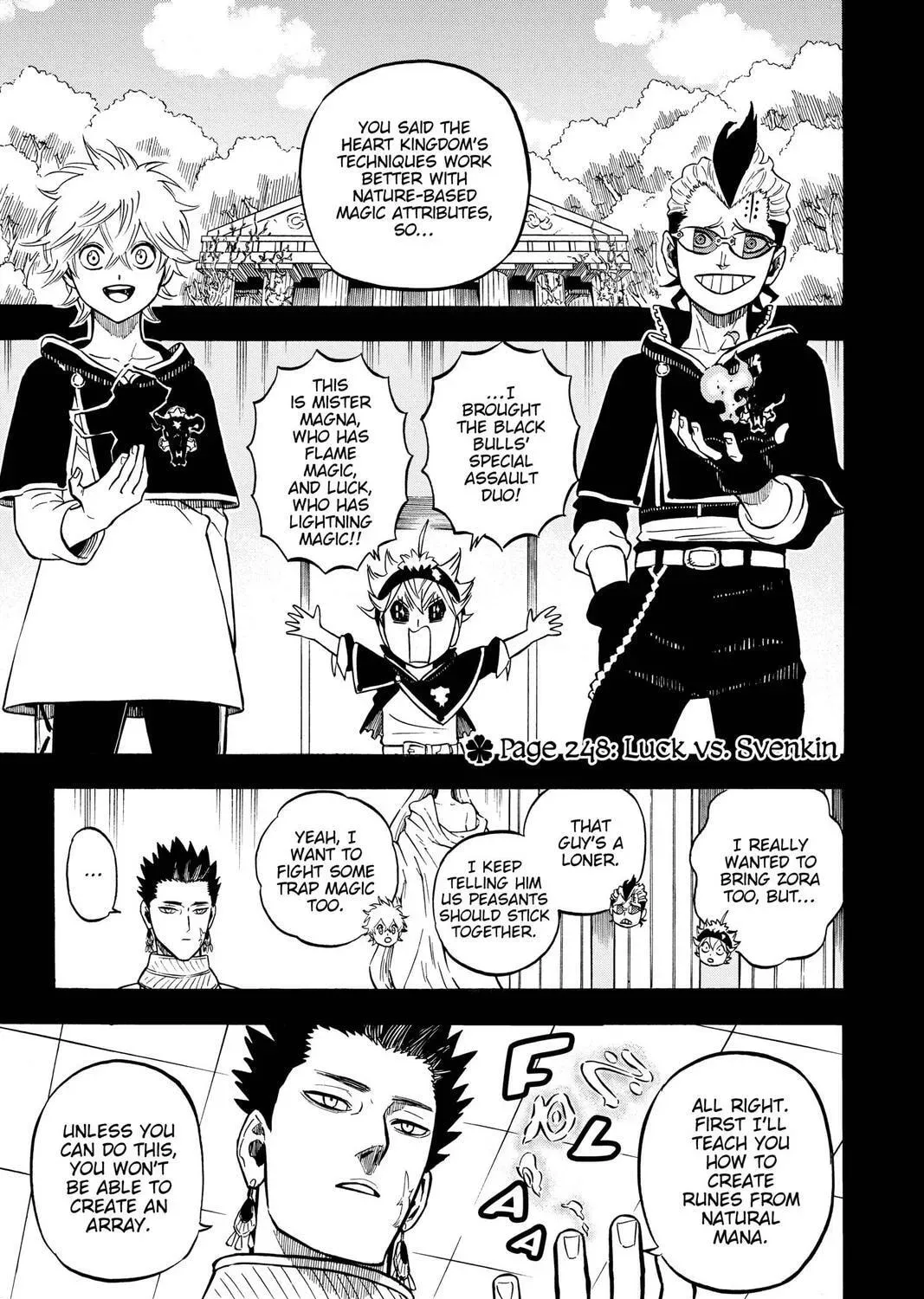 Read Black Clover (Fan Colored) (Colored) chapter 248 image 0 on Lezhin