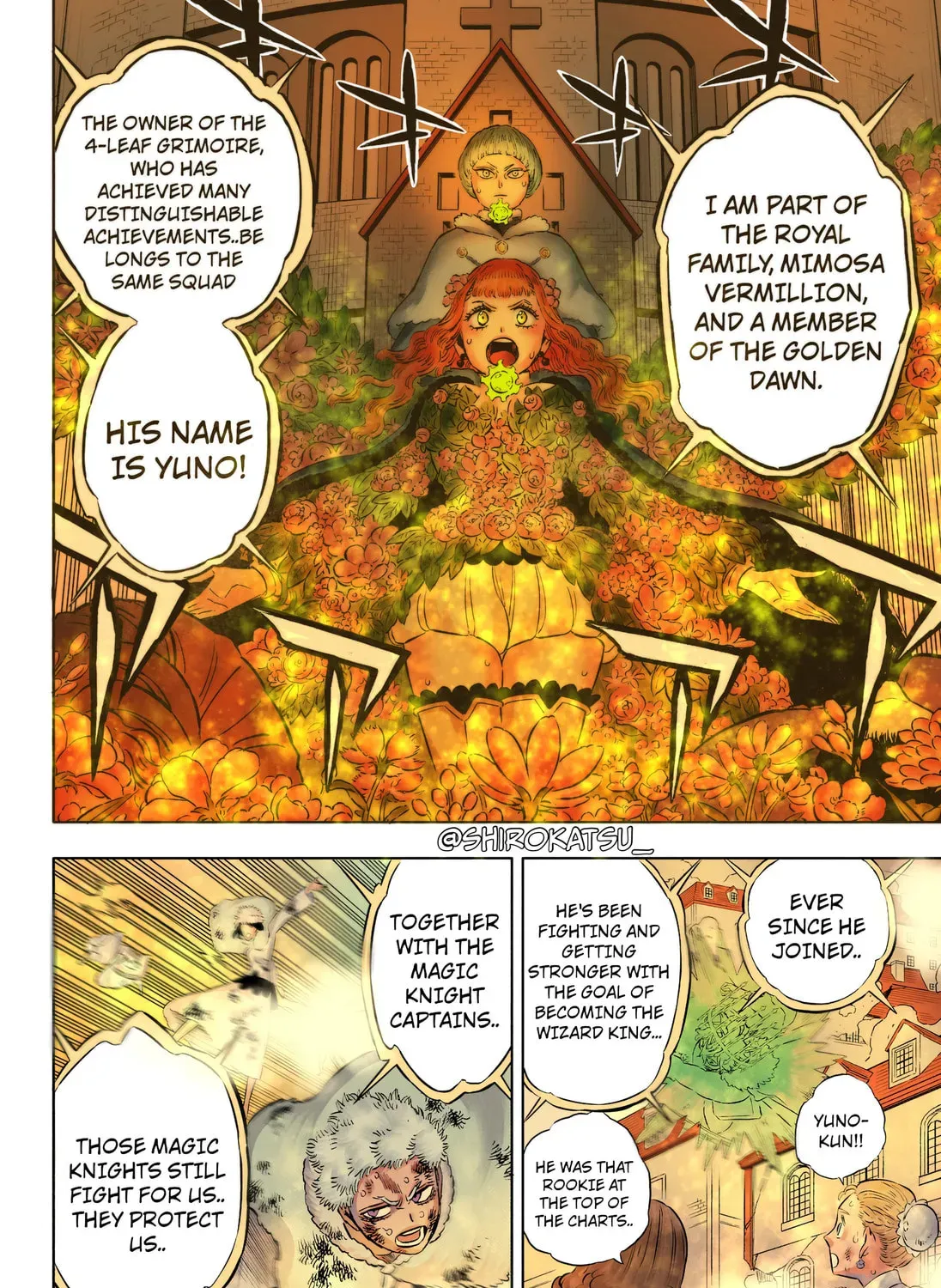 Read Black Clover (Fan Colored) (Colored) chapter 362 image 8 on Lezhin