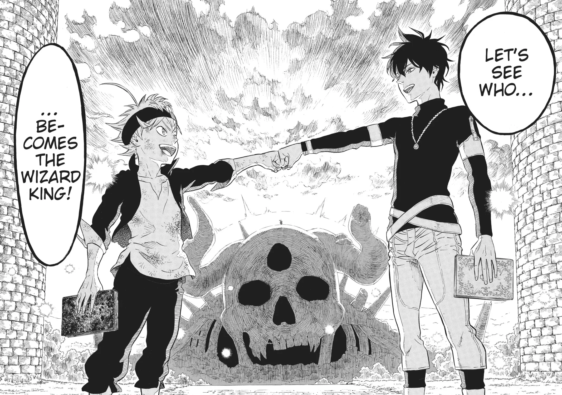 Read Black Clover chapter 1 image 100 on Lezhin