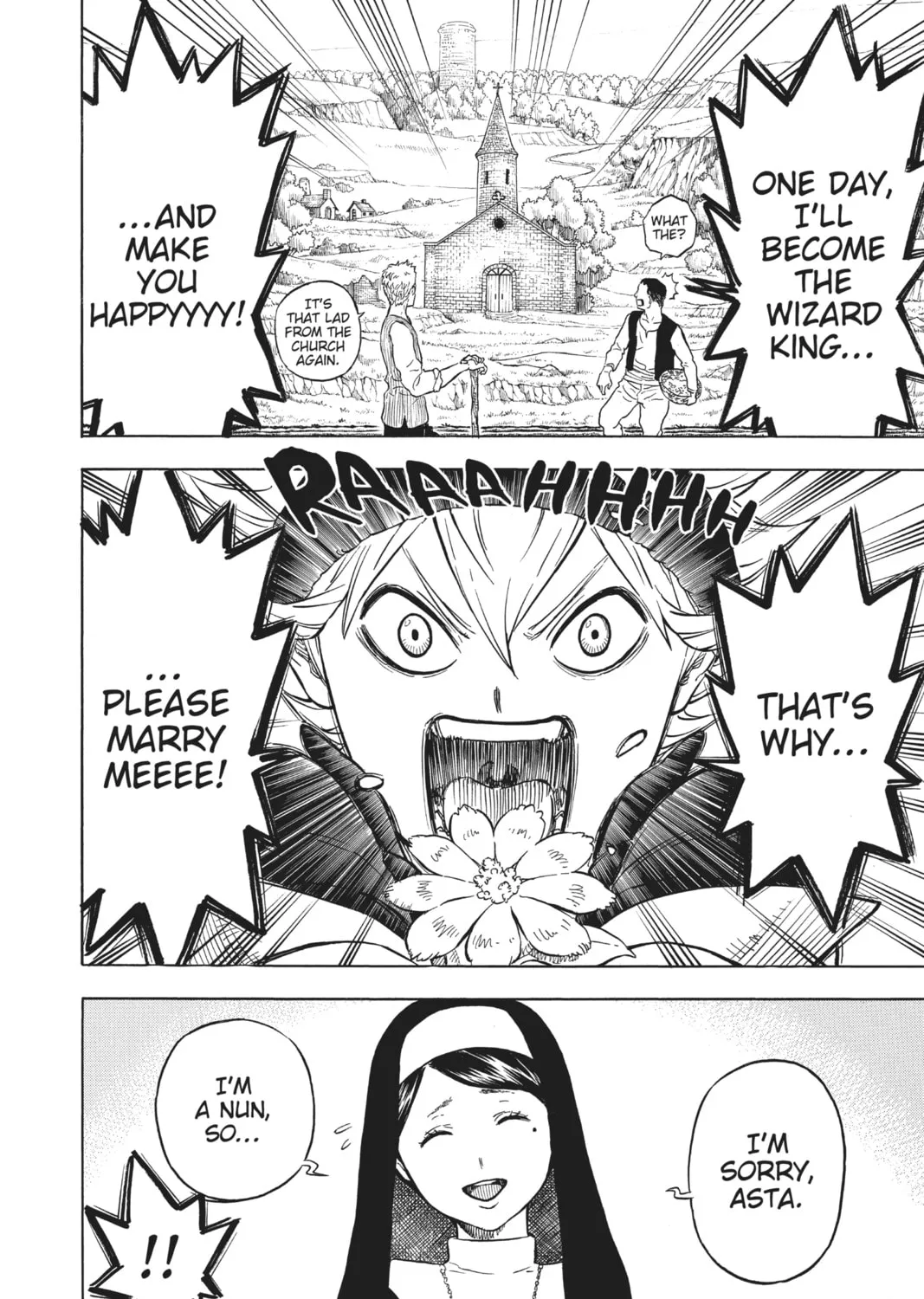 Read Black Clover chapter 1 image 12 on Lezhin