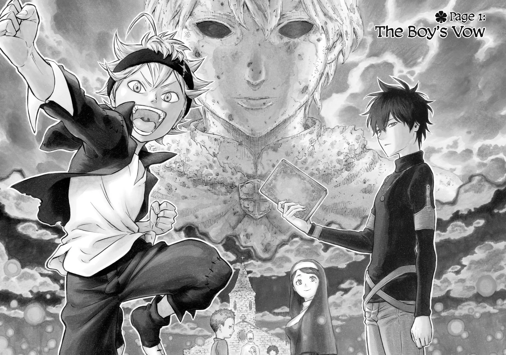 Read Black Clover chapter 1 image 2 on Lezhin