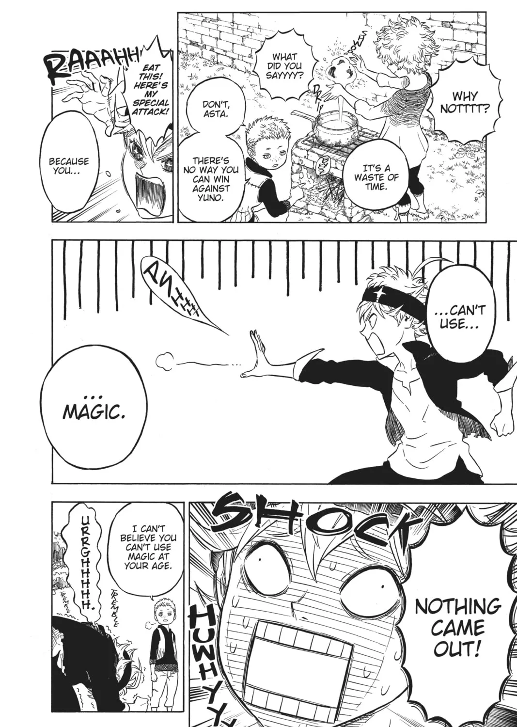 Read Black Clover chapter 1 image 20 on Lezhin