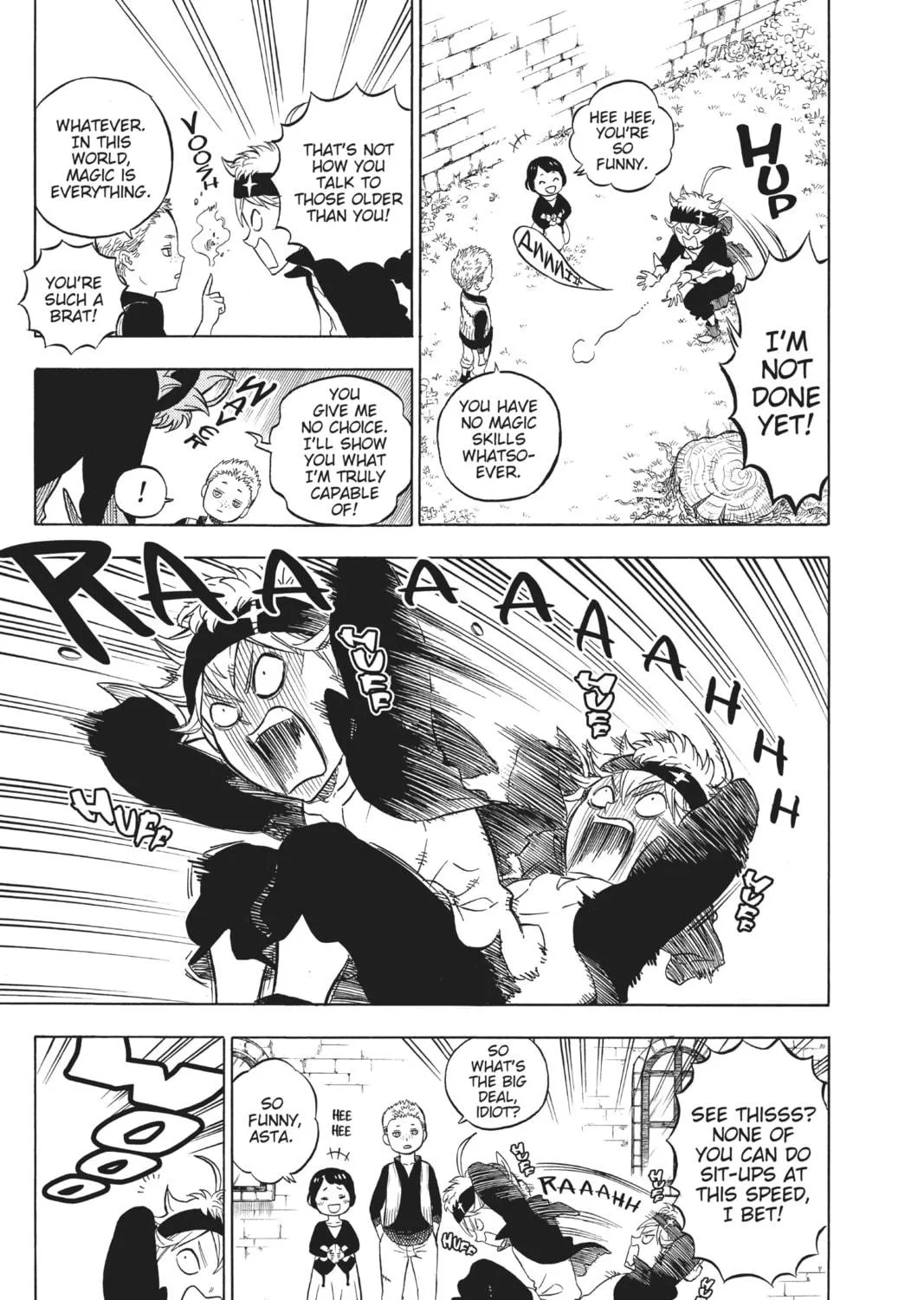 Read Black Clover chapter 1 image 22 on Lezhin