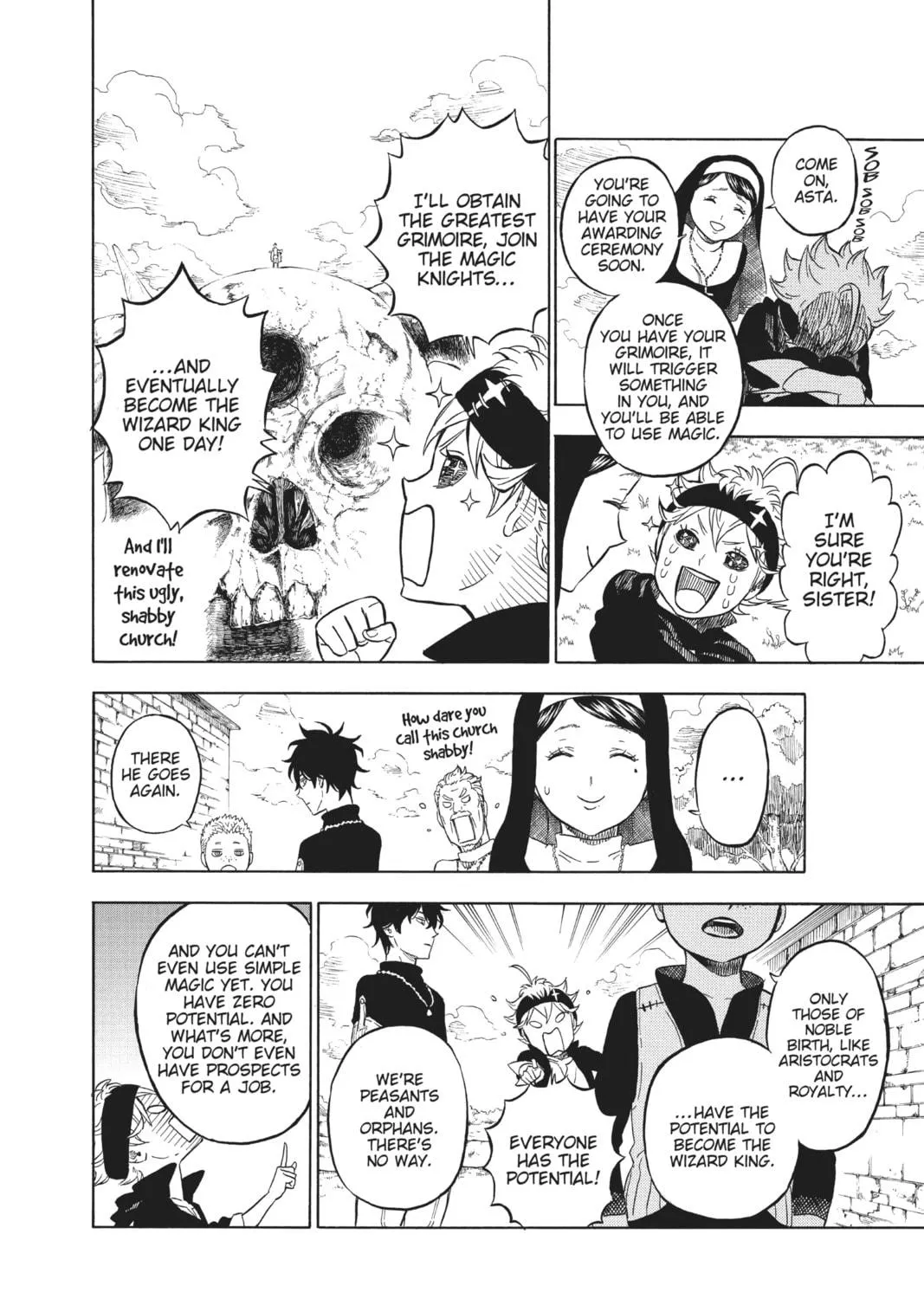 Read Black Clover chapter 1 image 28 on Lezhin
