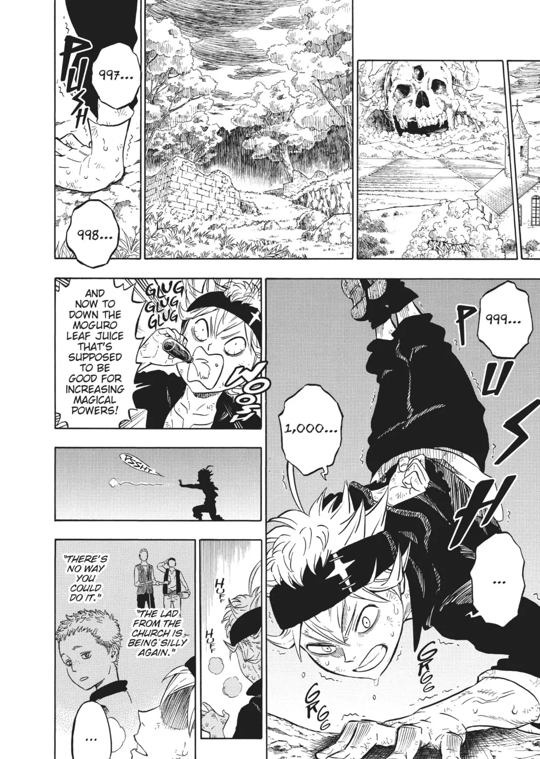 Read Black Clover chapter 1 image 32 on Lezhin