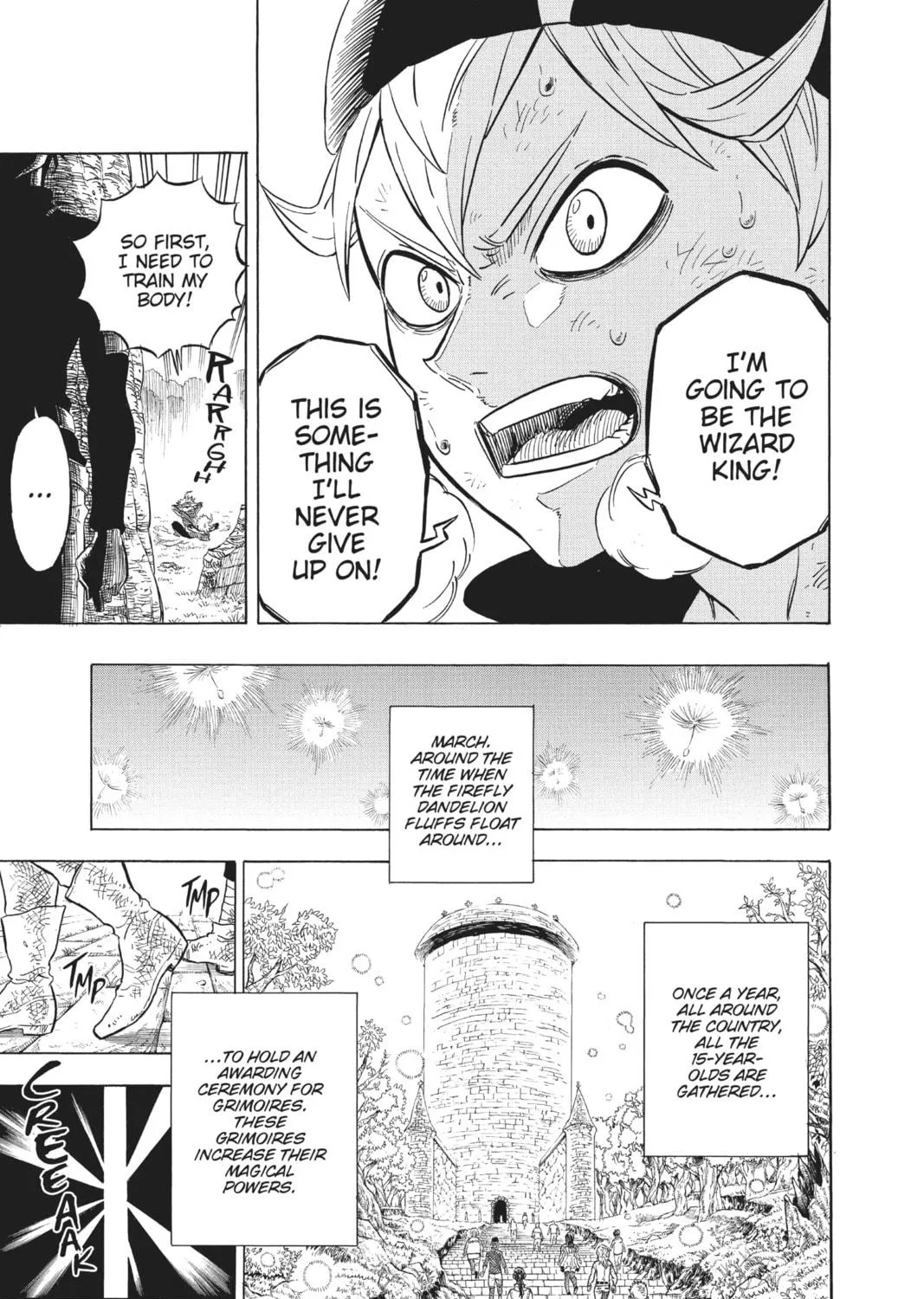 Read Black Clover chapter 1 image 34 on Lezhin