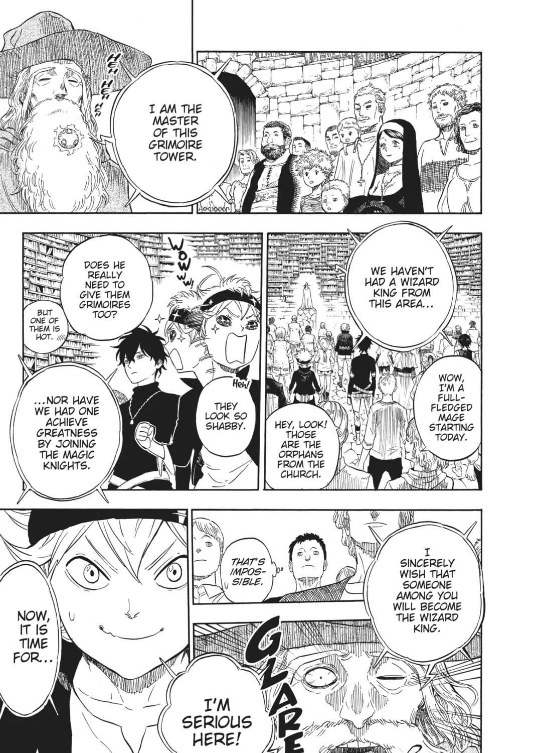 Read Black Clover chapter 1 image 38 on Lezhin