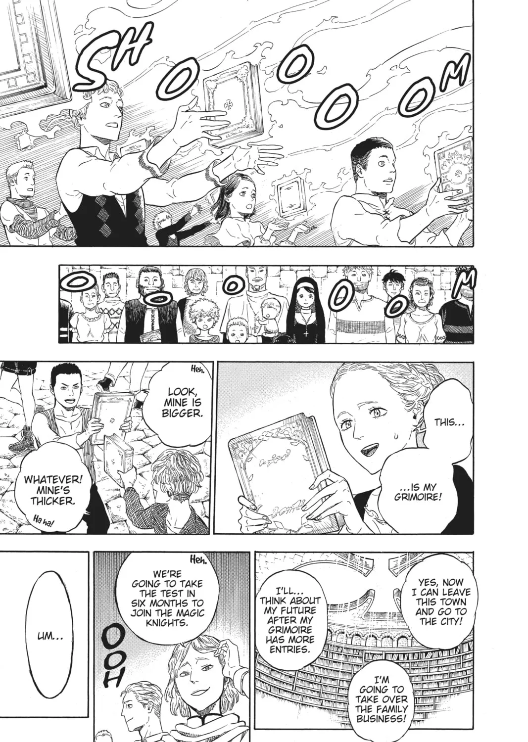 Read Black Clover chapter 1 image 42 on Lezhin