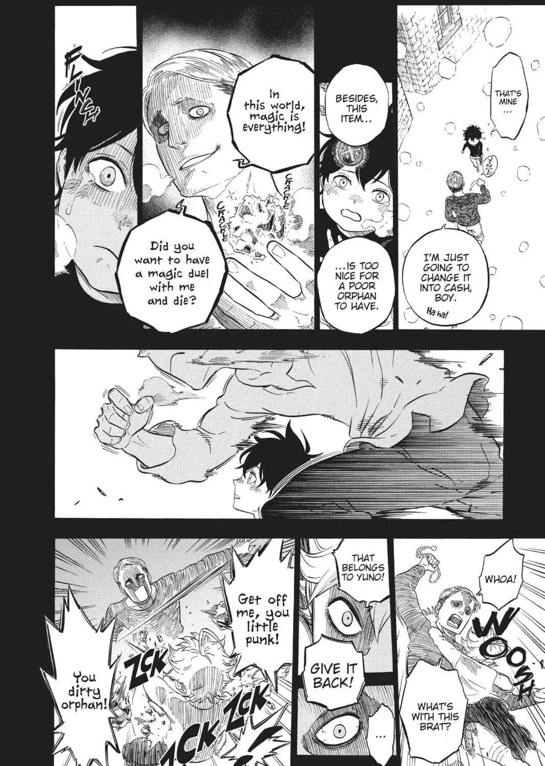 Read Black Clover chapter 1 image 76 on Lezhin