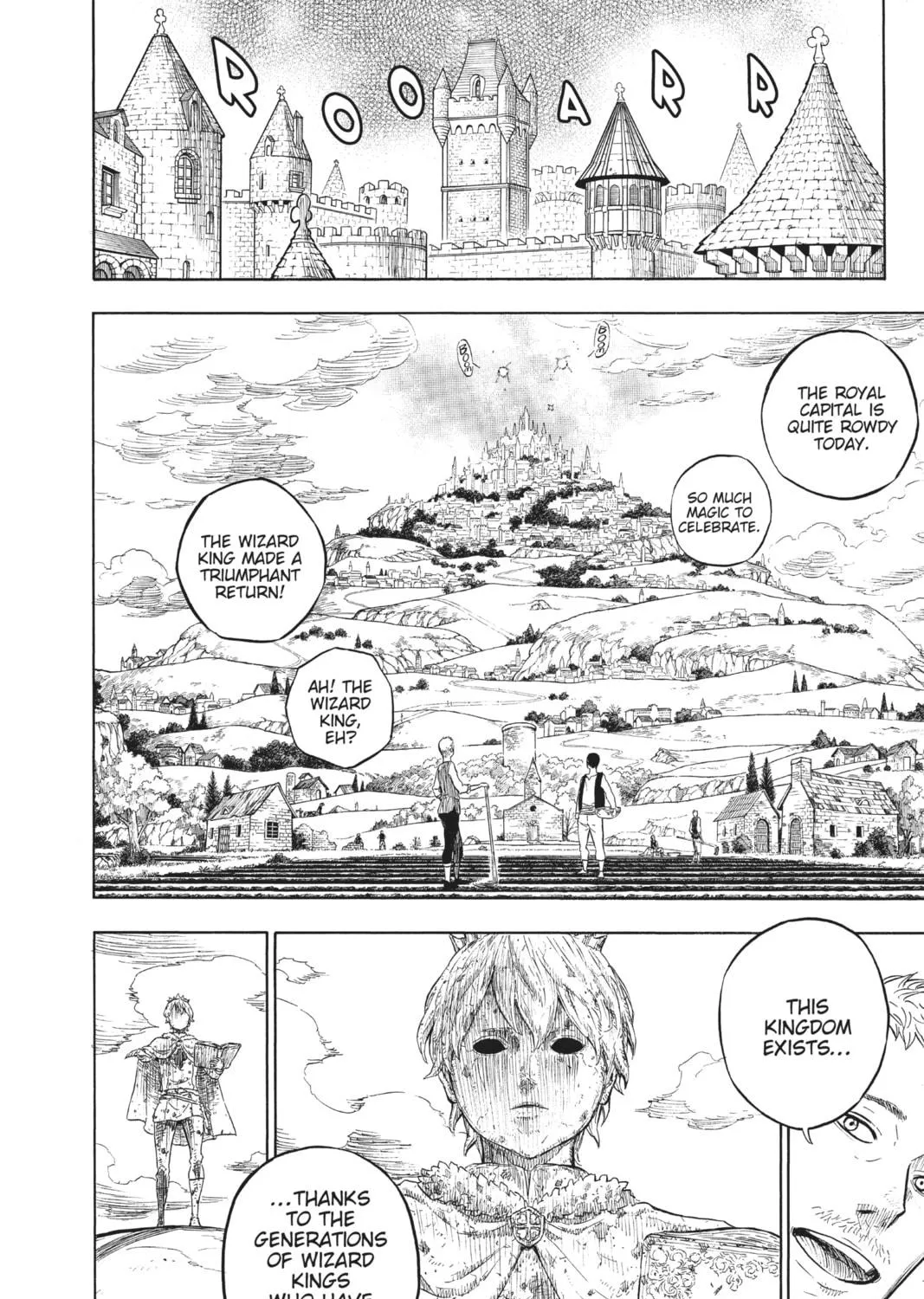 Read Black Clover chapter 1 image 8 on Lezhin