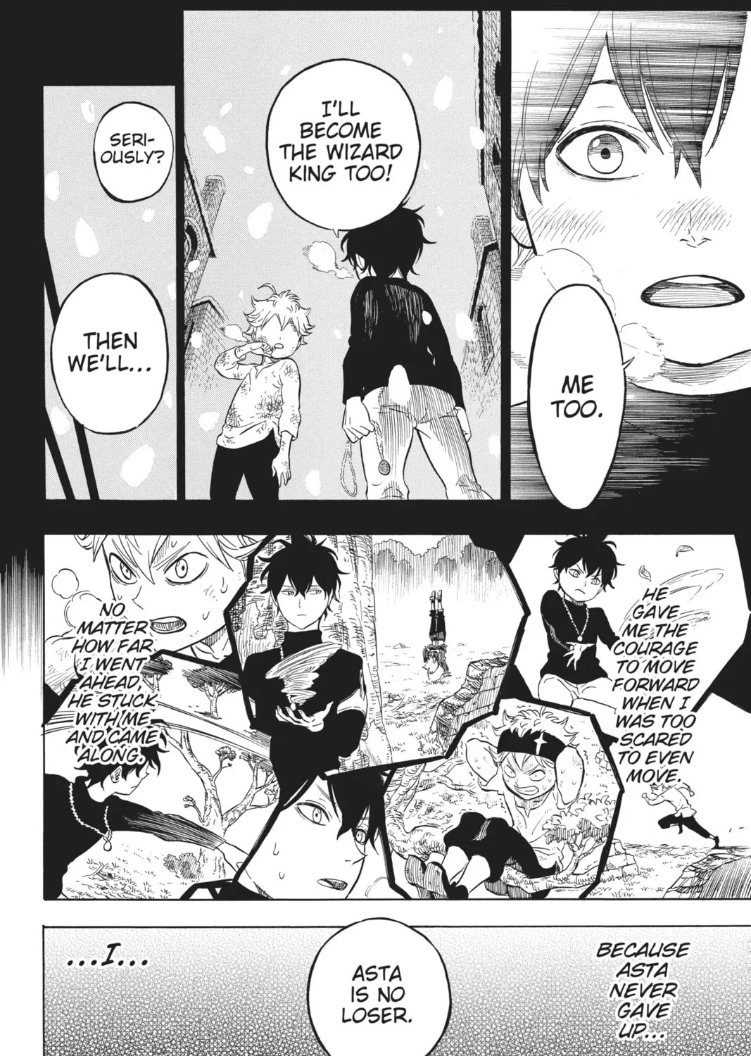 Read Black Clover chapter 1 image 80 on Lezhin