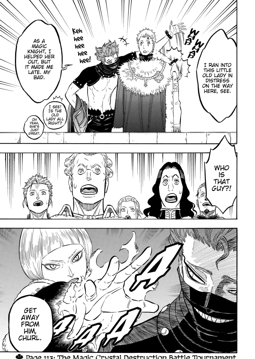 Read Black Clover chapter 113 image 0 on Lezhin