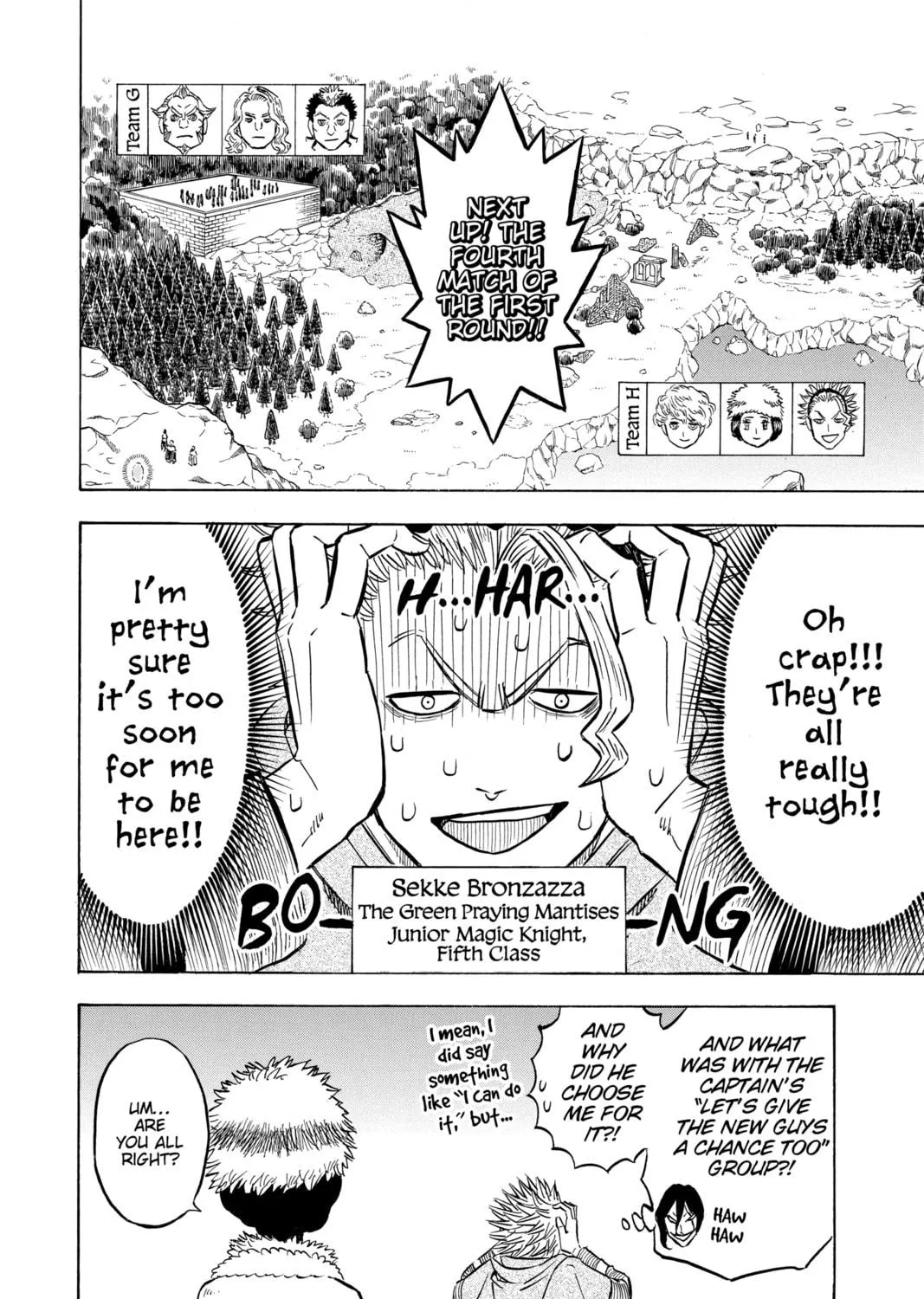 Read Black Clover chapter 117 image 18 on Lezhin