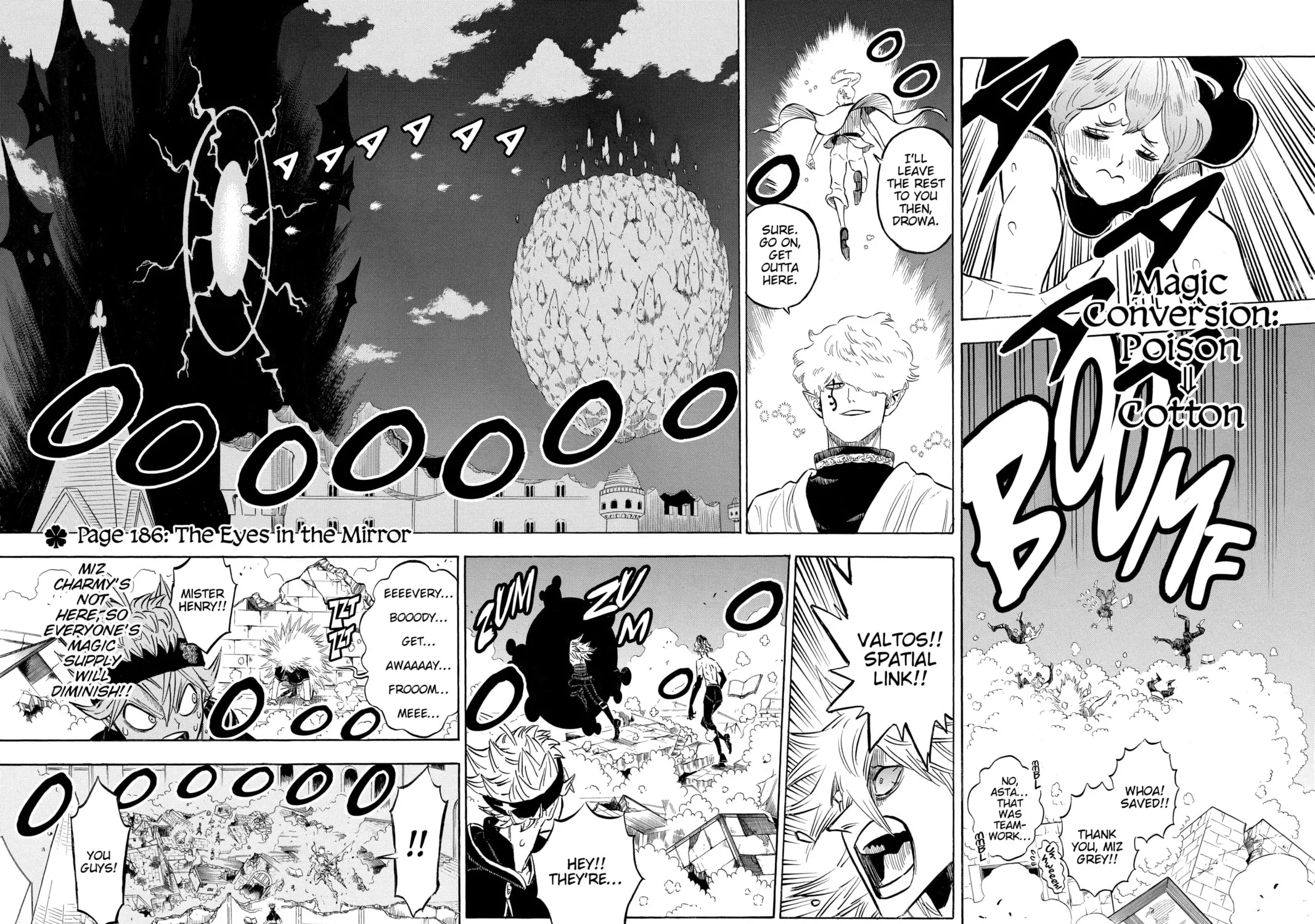 Read Black Clover chapter 186 image 2 on Lezhin