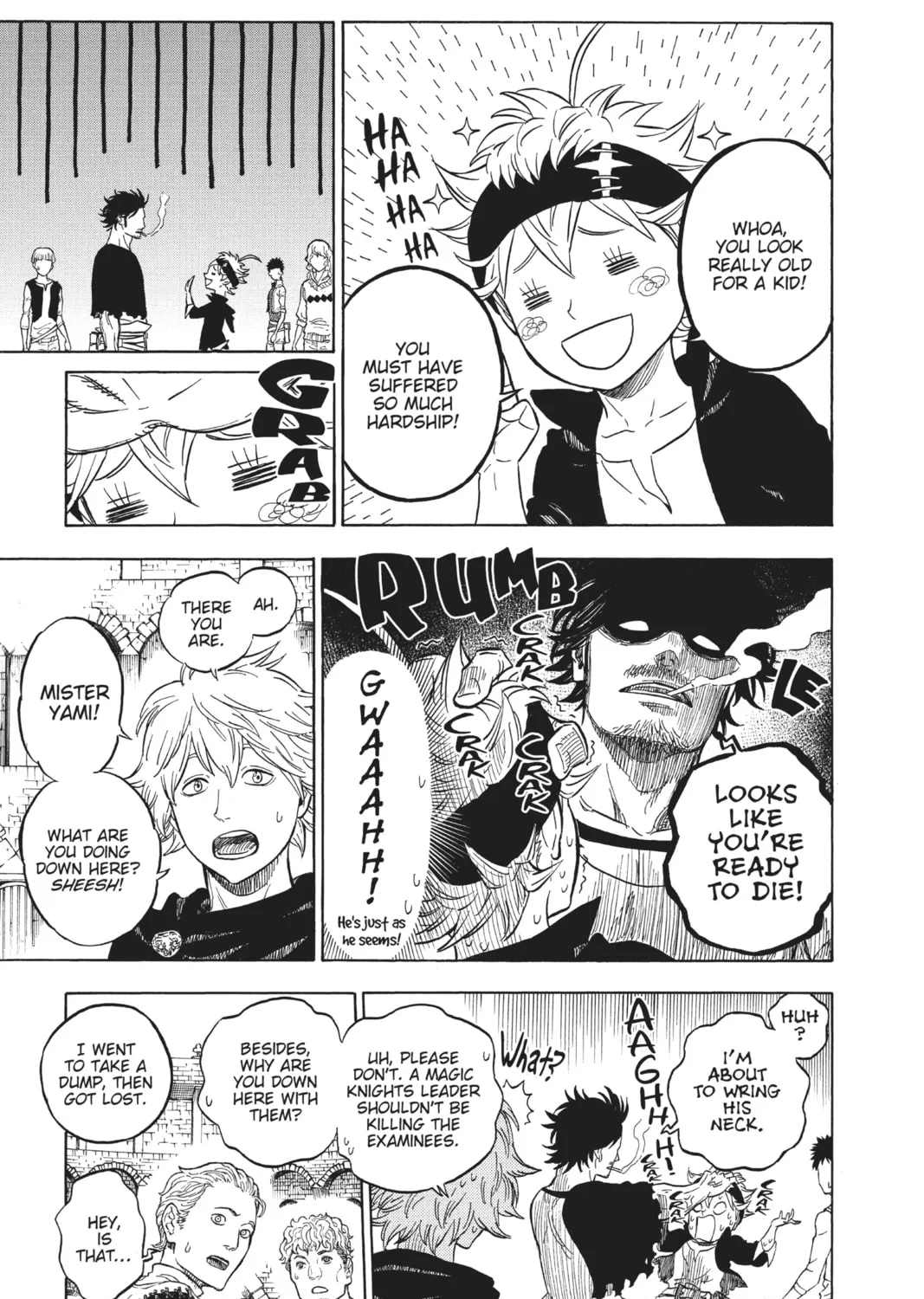 Read Black Clover chapter 2 image 12 on Lezhin