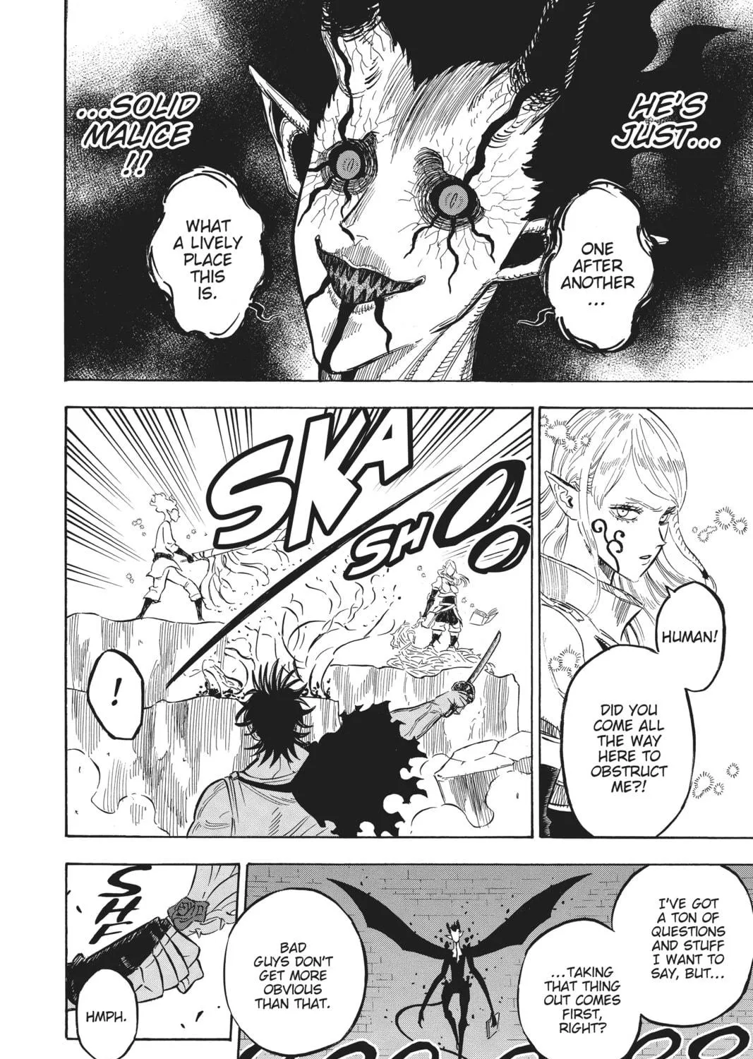 Read Black Clover chapter 201 image 18 on Lezhin