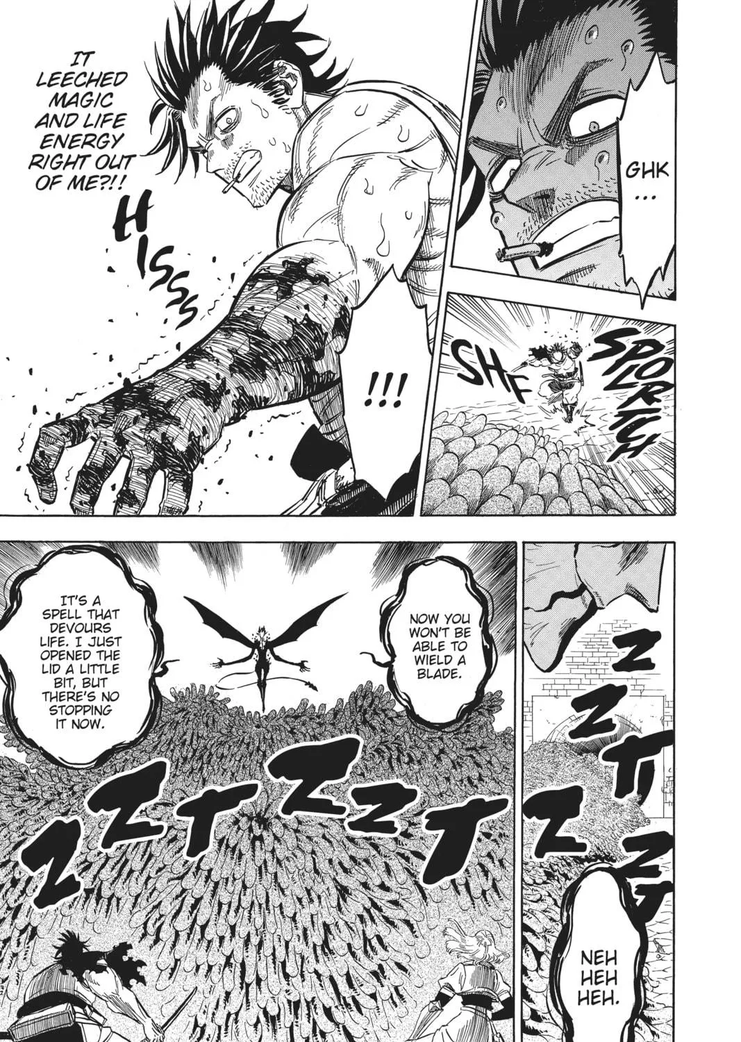 Read Black Clover chapter 203 image 4 on Lezhin