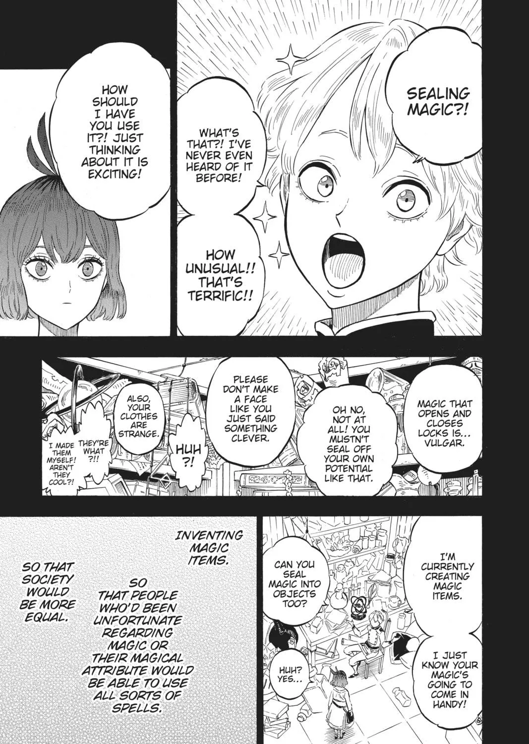 Read Black Clover chapter 204 image 4 on Lezhin