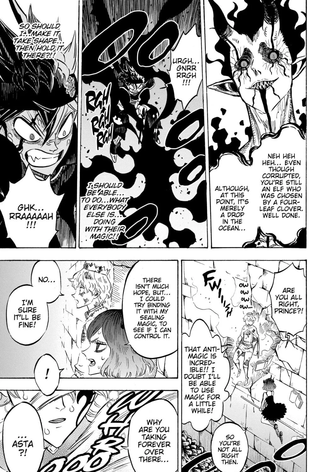 Read Black Clover chapter 208 image 18 on Lezhin