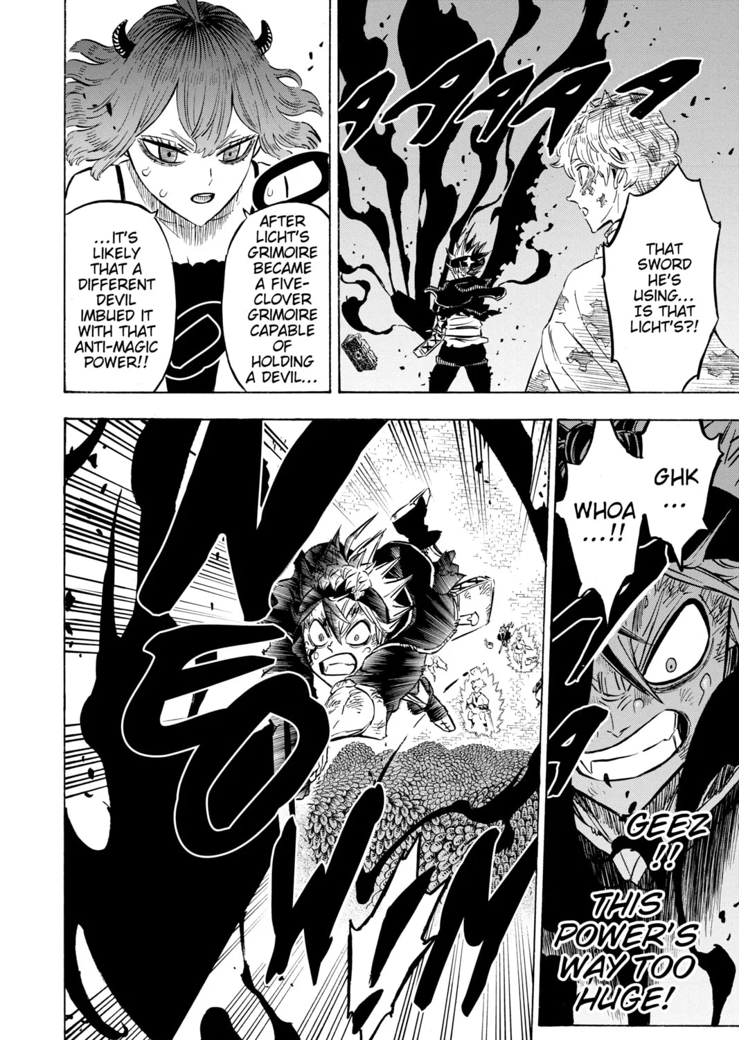 Read Black Clover chapter 208 image 6 on Lezhin