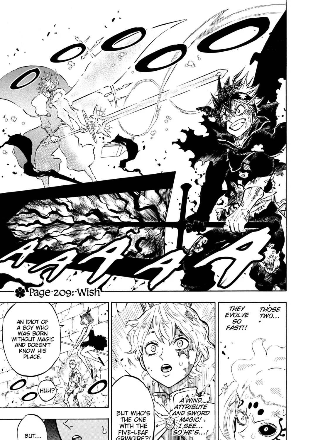Read Black Clover chapter 209 image 0 on Lezhin