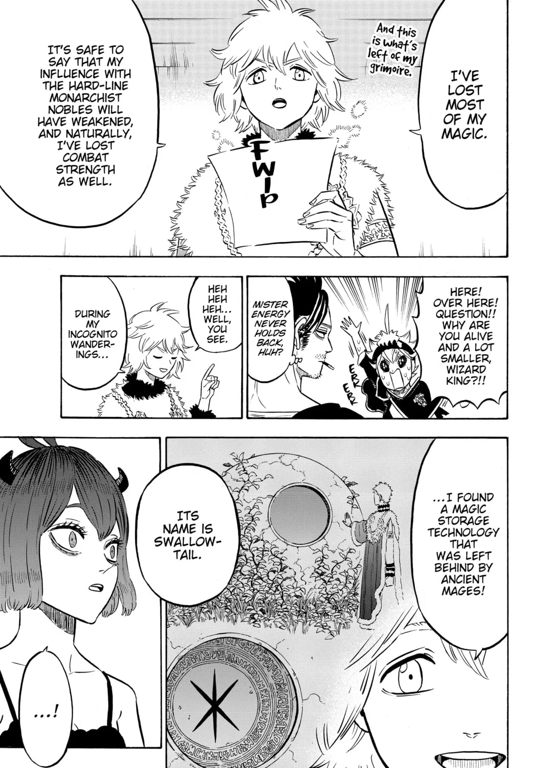 Read Black Clover chapter 215 image 12 on Lezhin