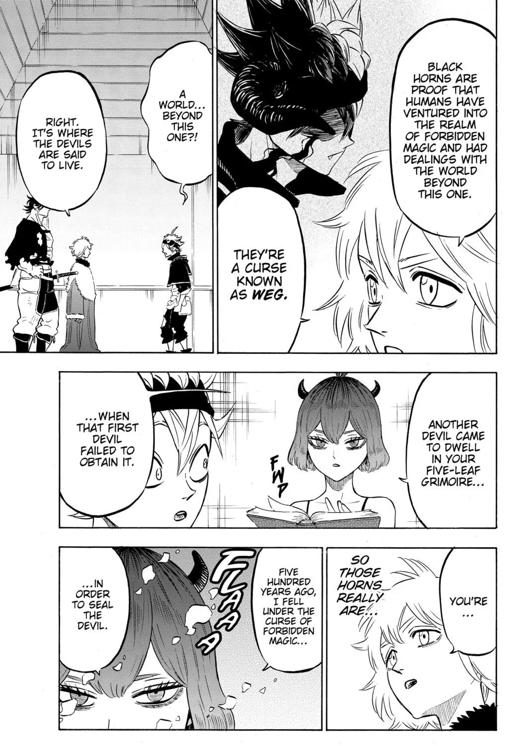 Read Black Clover chapter 216 image 4 on Lezhin