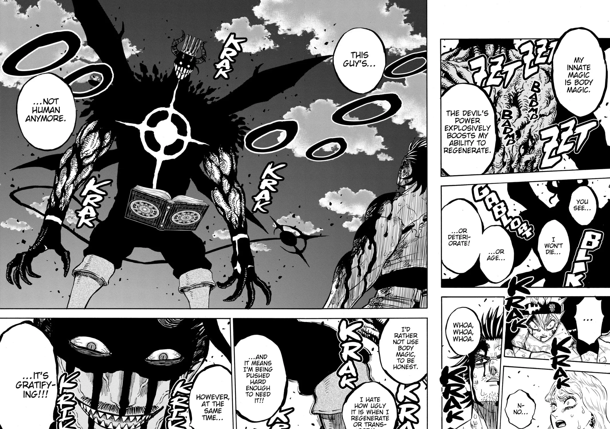 Read Black Clover chapter 257 image 6 on Lezhin