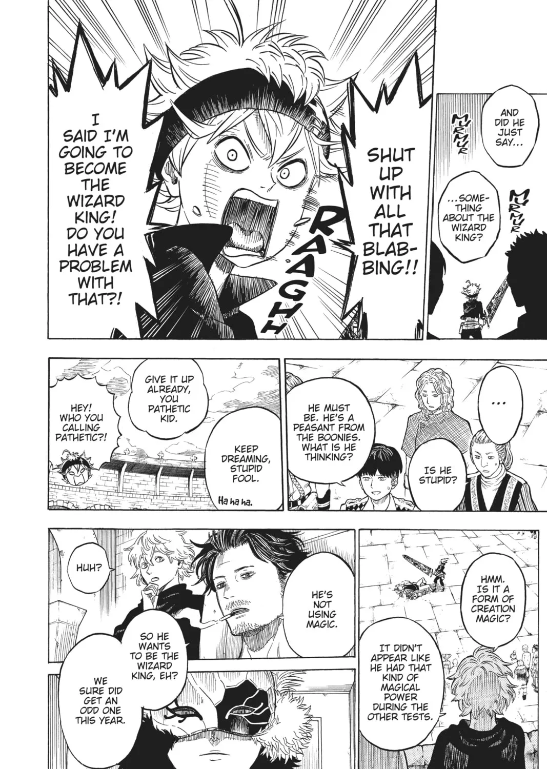 Read Black Clover chapter 3 image 2 on Lezhin