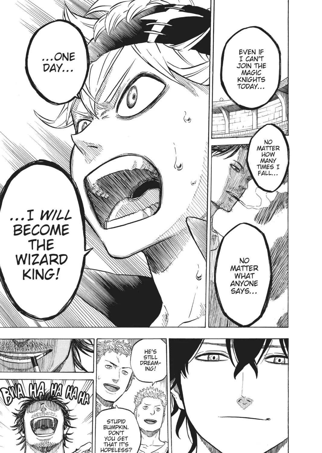 Read Black Clover chapter 3 image 20 on Lezhin