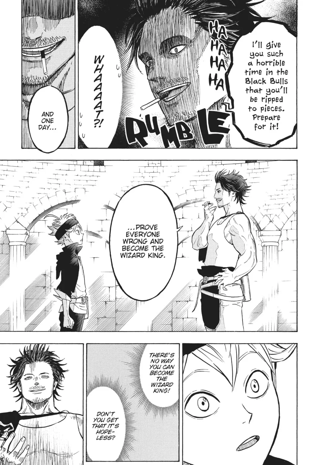 Read Black Clover chapter 3 image 24 on Lezhin