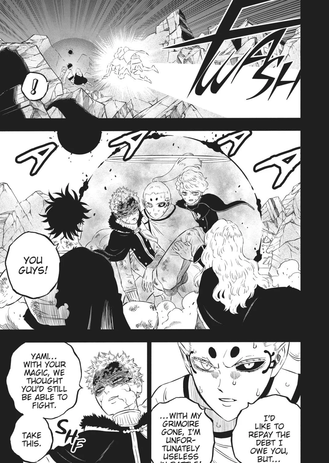 Read Black Clover chapter 323 image 4 on Lezhin